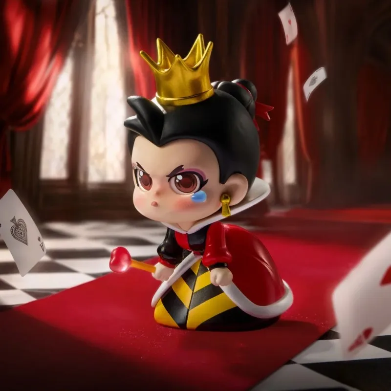 Miniso 디즈니 악당 캐릭터 컬렉션 피규어 시리즈 블라인드 박스 트렌디 장난감 장식품 귀여운 인형 소녀 생일 선물