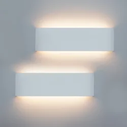 Modern LED Indoor Wall Light 12W Warm light Wall Lamp Home Decor Bedroom Living Room Decoration Lighting Lamp