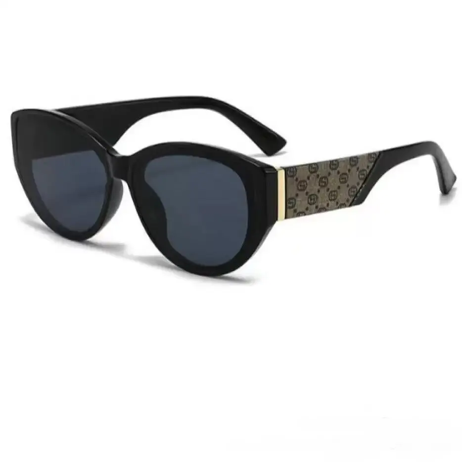 2025 الصيف عين القط النظارات الشمسية النساء الرجال موضة جديدة فاخرة الأصلي مصمم نظارات شمسية عدسة عاكسة Gafas دي سول UV400 #1