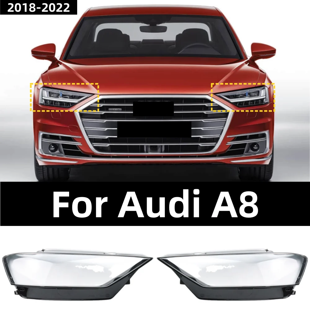 

For Audi A8 D5 2018-2022 front bumper headlight housing protective cover