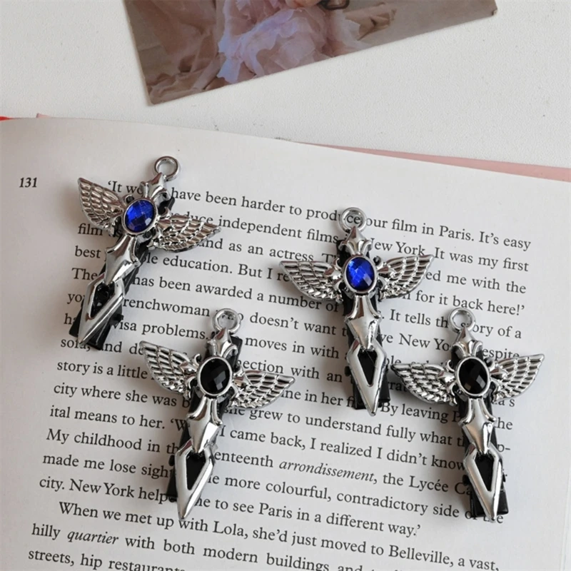 Y2K Goths Hair Clip Cross-shaded Hairclip BBClip Girl Hairpins for Hair Shaping Dropshipping