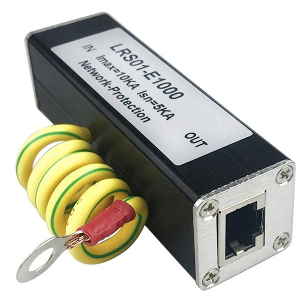 Poe 1000m Netzwerks chutz poe 1000m Monitor Kamera Überspannung schutz rj45 Gigabit Ethernet Schutz gerät Ableiter