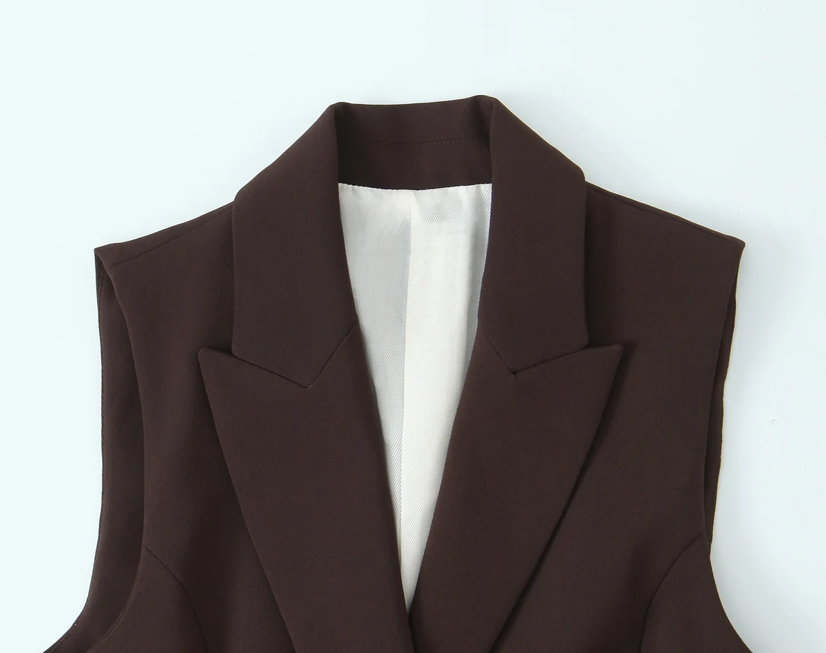 Frauen Blazer Weste Hosen Outfits Chic Seite Helle Dame Anzug Set Büro Mode Mit Gürtel Weste Mantel Oder Gerade Lange Hosen