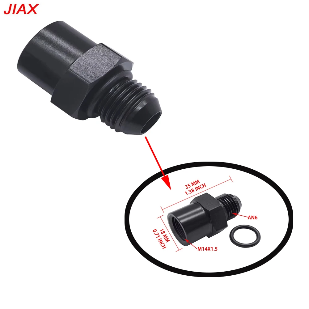 

Aluminum M14x1.5 And M16x1.5 Threaded 6AN Connector Adapter Fuel Accessory Direct Factory Supply Auto Repair Tool Car Accessorie