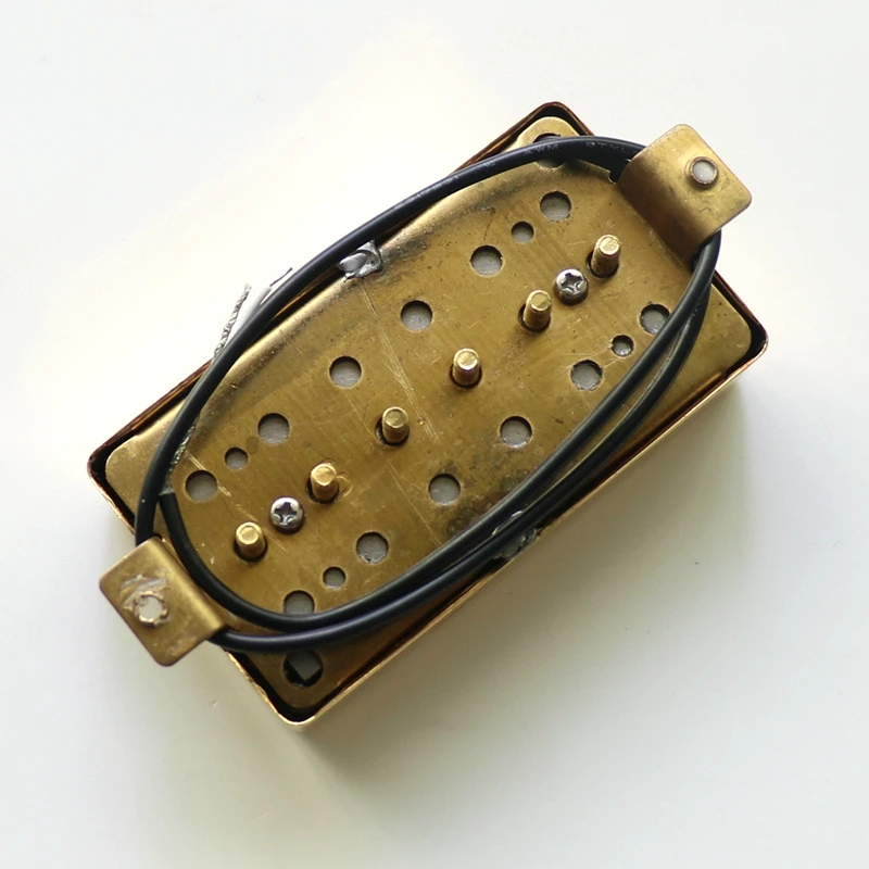 Single Coil Pickup P90 Style Aluminum-nickel-cobalt No. 5 Magnet Gold Shell