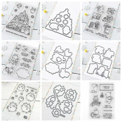Sincerely Yours Stamp and Cutting Dies Zodiac Pig Clear Stamps For DIY Scrapbooking Decoration Paper Craft Album Card Making