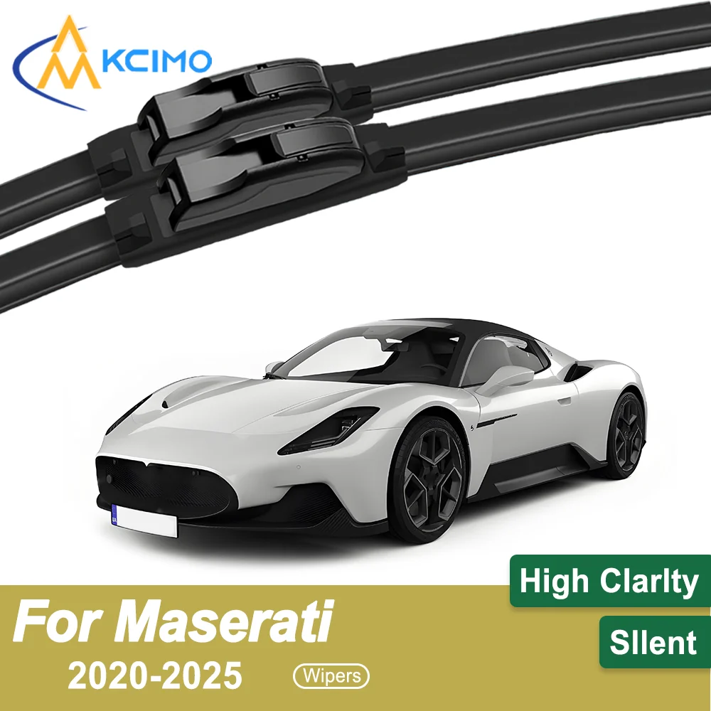 

2-Pack Superior Wiper Blades for Maserati MC20 M240 2020-2025 All-Season Durable Quiet Wiping Uninterrupted Visibility