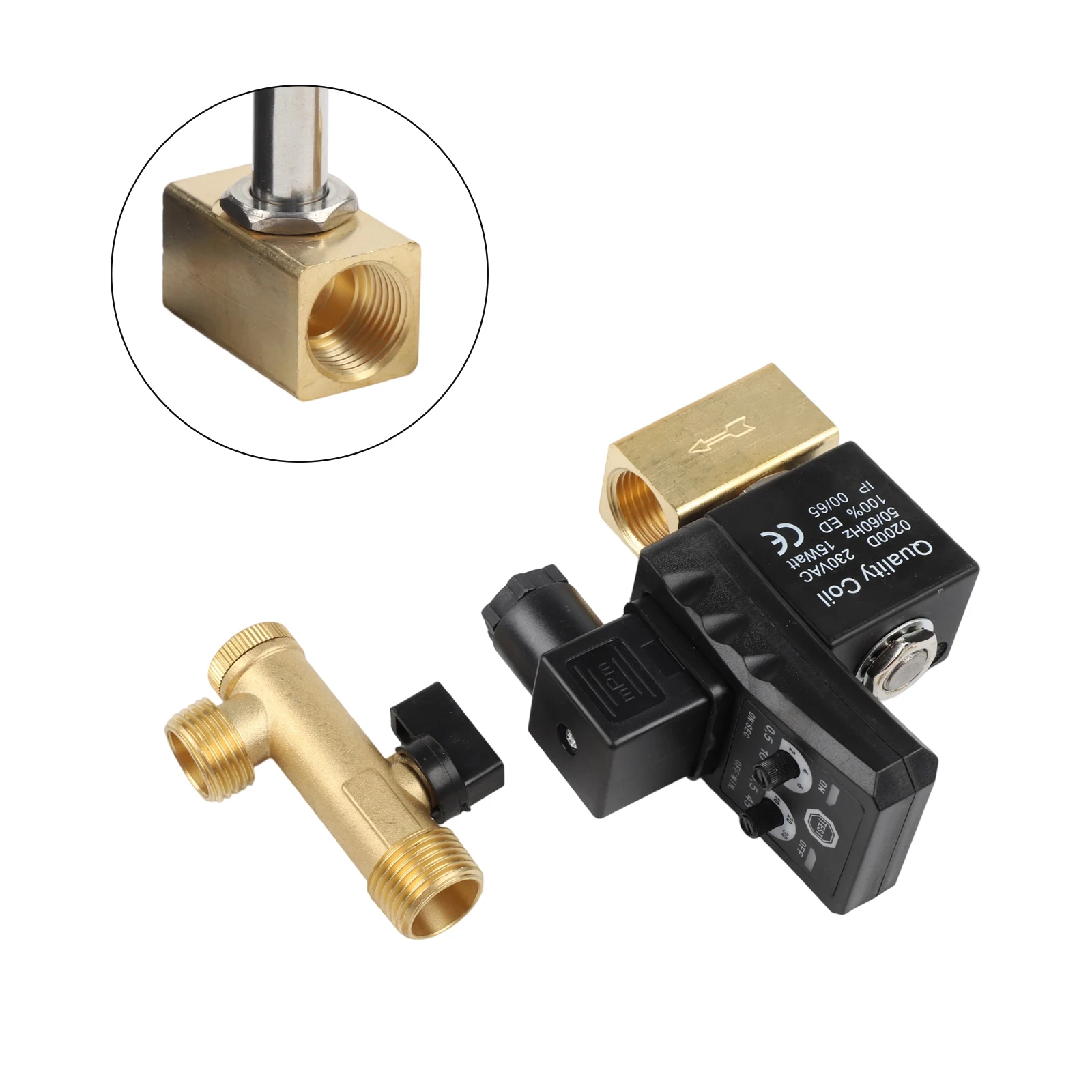 Timer Control Valve Electronic Drain Valve Industrial Air Compressors Automatic Electronic Drain Valve Drain Valve 1 2 Inch