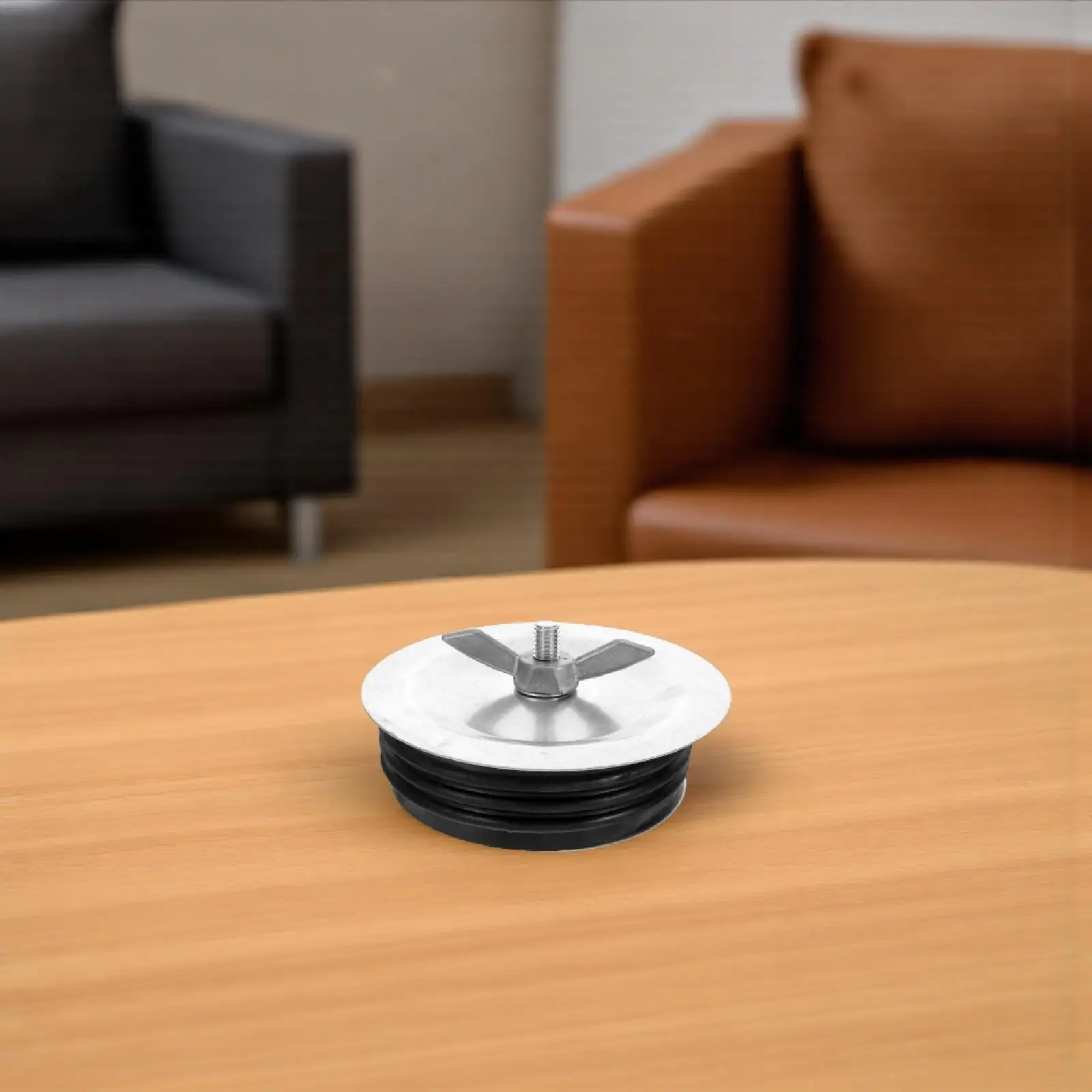 

Rubber Sewer Pipe Plug Expansion Cap Durable Mechanical Test Plug Wing Nut Seal for Sink Floor Drain Drainage Fitting