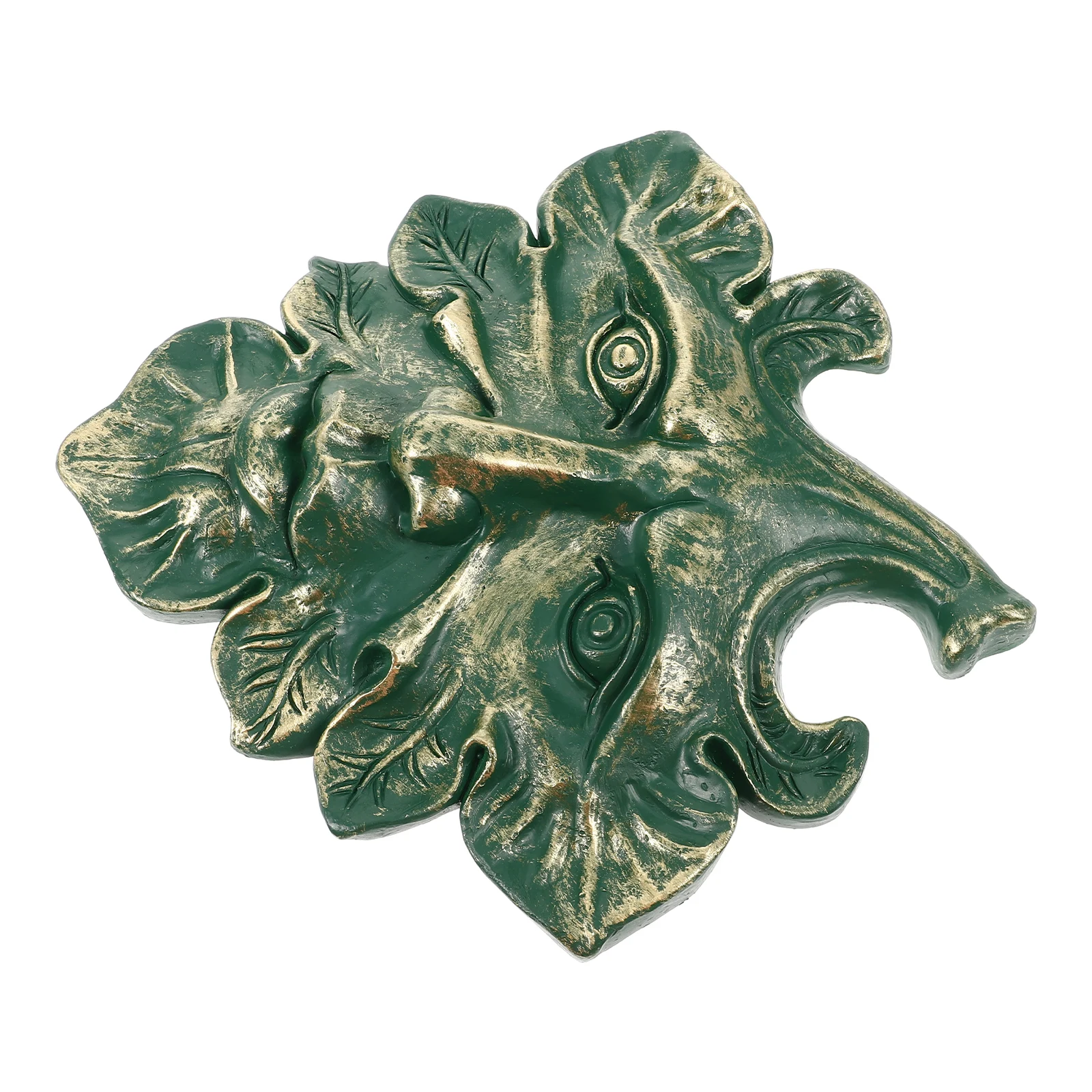 

Green Man Wall Plaque Resin Home Decoration Art Hanging Bedroom Living Room Office Garden Yard Ornaments Crafts