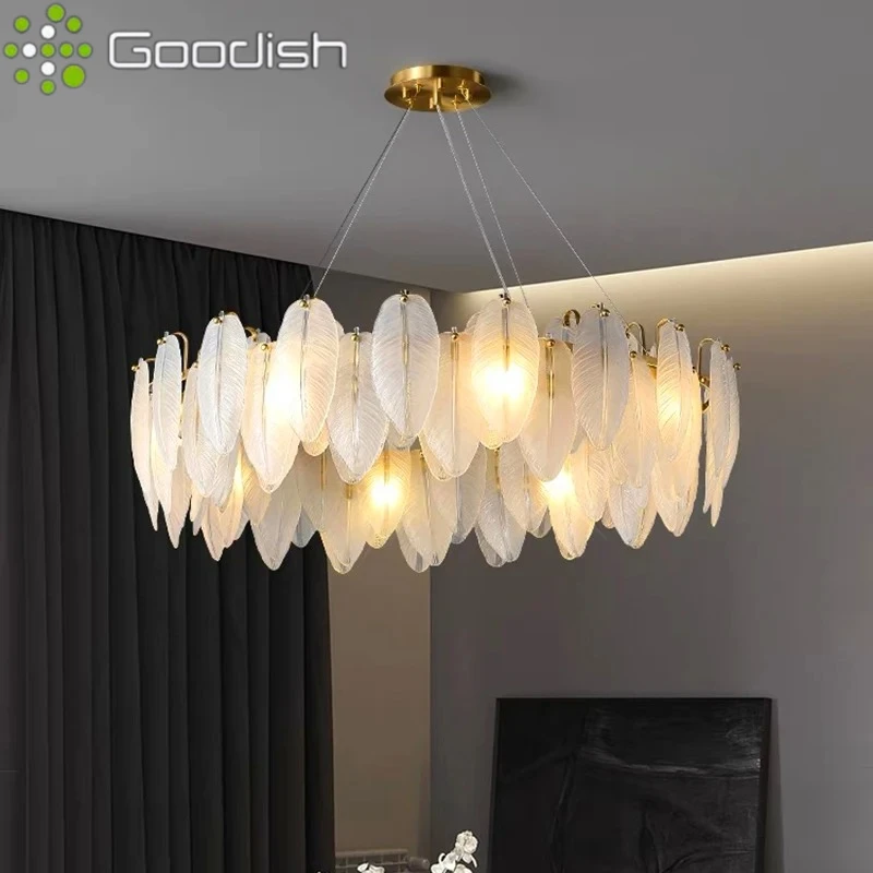 

Modern Pendant Light Nordic Acrylic Hanging Lamps Art Home Decoration LED Chandeliers for Living Dining Room Bedroom Sofa Corner