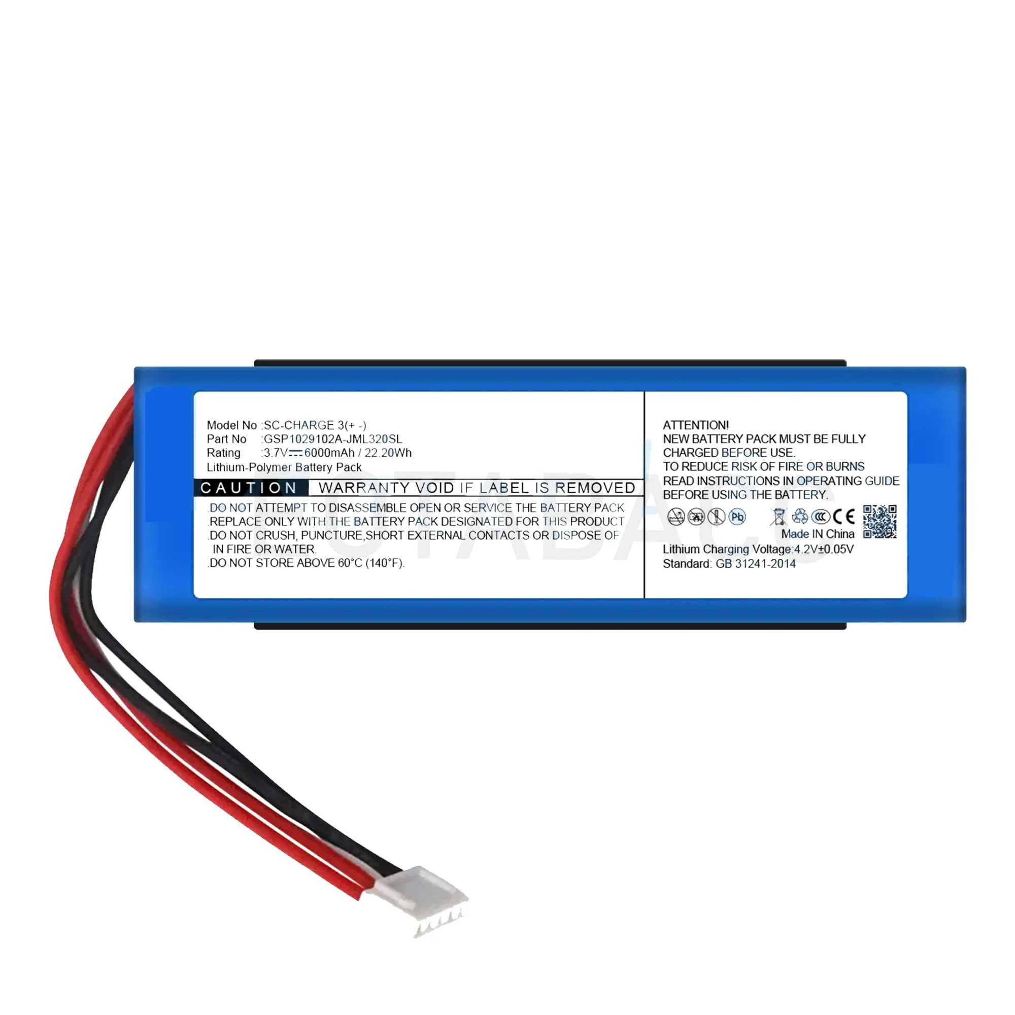 

2025 лет EOBATACC, новая 100% оригинальная батарея JBL GSP1029102A для CHARGE3 2016, версия заряда 3, 2016 г., аккумуляторы + бесплатные инструменты