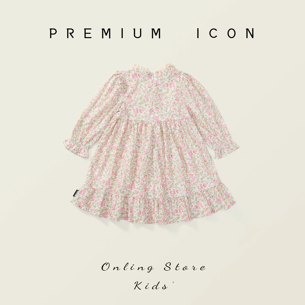 Girls chic spring dress toddler new style children clothing spring fall dresses girl clothing lovely