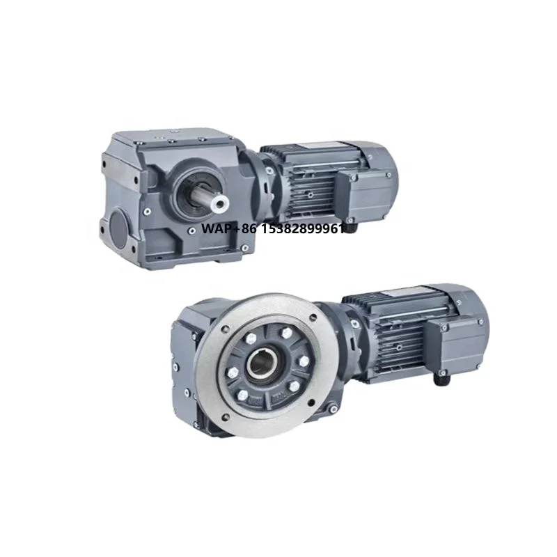 OEM K37 K47 K57 K67 K77 Bevel Gear Reducer Electric Motor K Series 0.37KW-7.5KW Helical Bevel Gearbox Motor