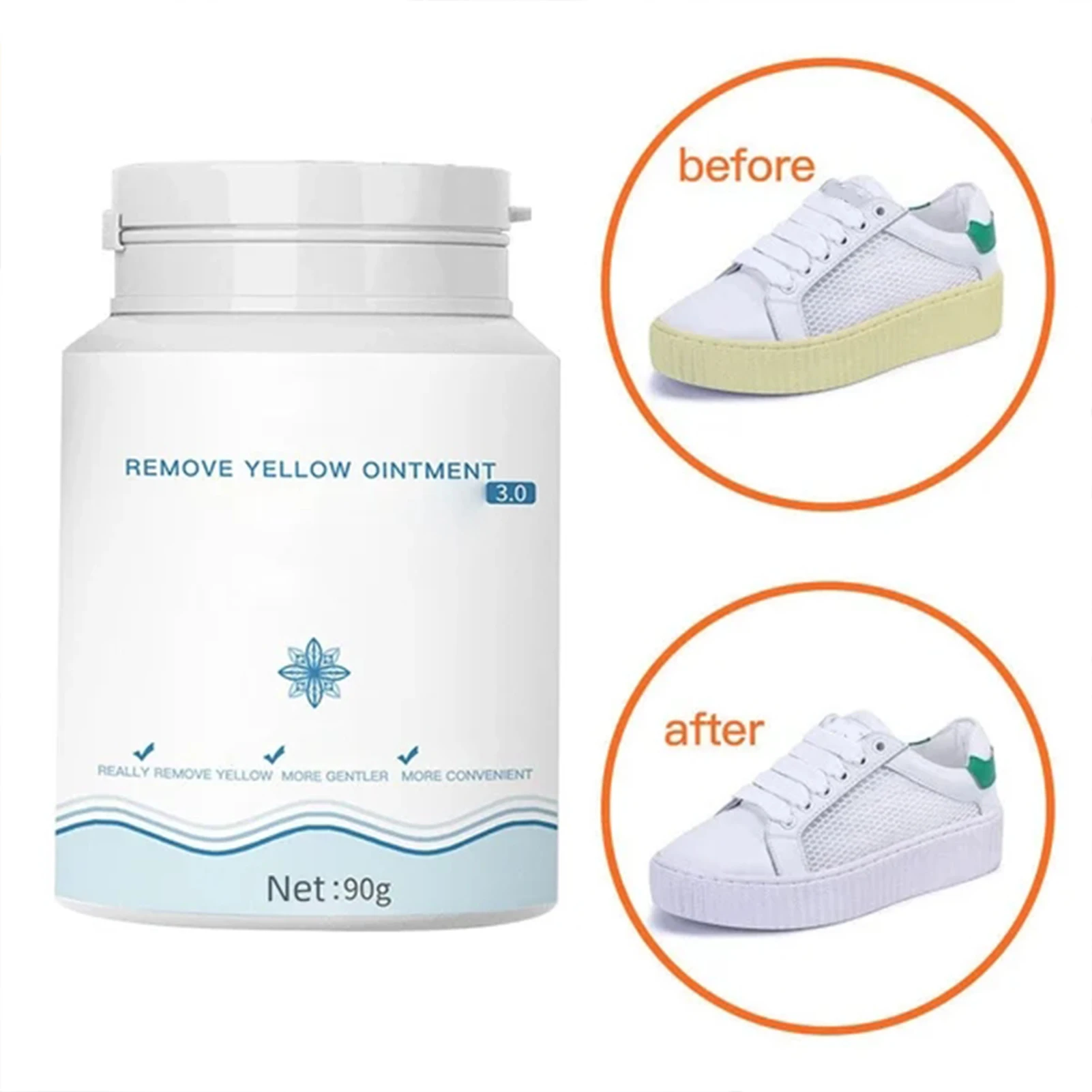 3/2/1pcs strumenti per Gel detergente sbiancante per bordi di scarpe per Sneakers scarpe di tela Gel detergente con nastro adesivo strumenti per la pulizia delle scarpe