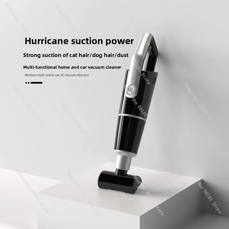 Car Handheld Vacuum Cleaner Super Brushless Portable Home Car Dual Purpose Wireless Small Long Life Pet Hair Suction Device
