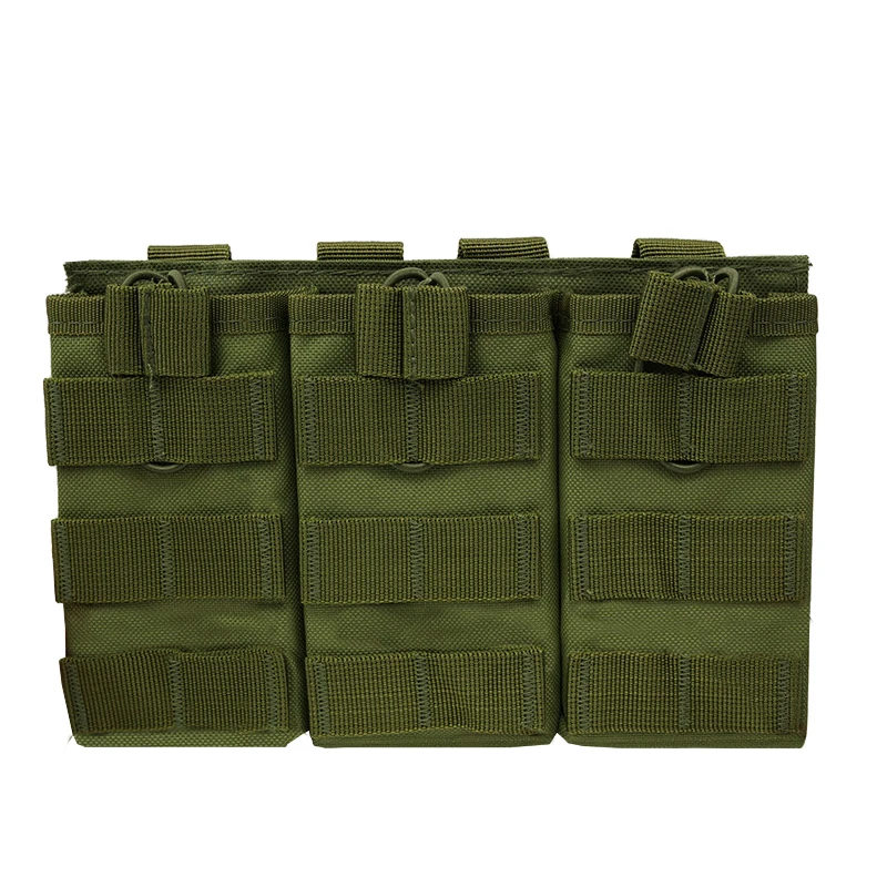 Tactical Vest Molle Accessories Bag AK M4 Open Top Molle Pouch Long Gun Single / Double /triple Magazine Pouch - view 6