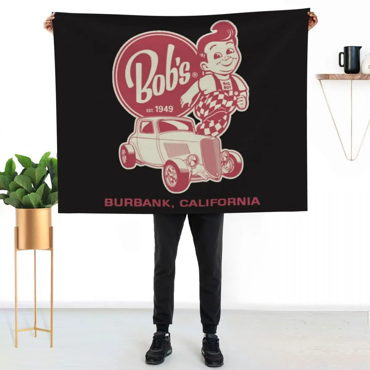 Bob_s Big Boy Throw Blanket No Pilling Soft Warm Blanket for Bed