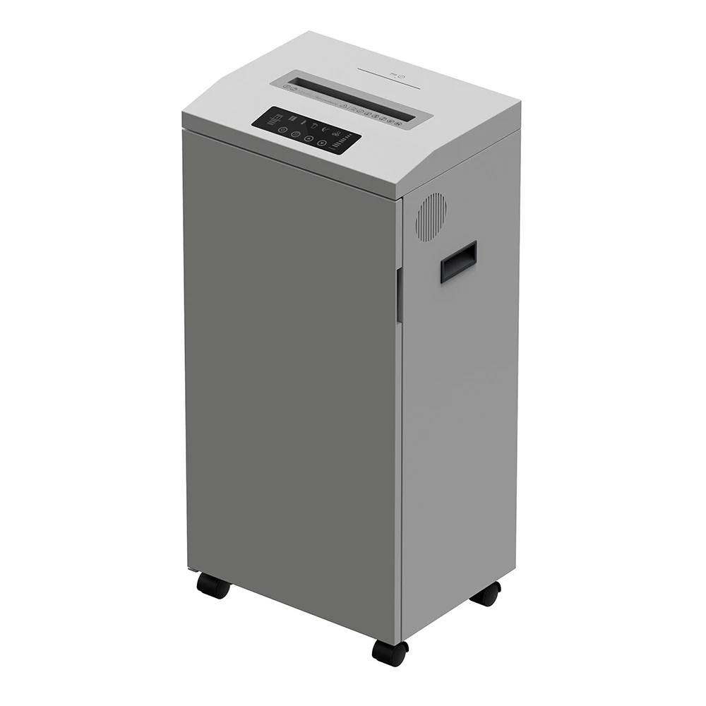 Commercial Heavy Duty Micro Cut 5 Sheets Paper Credit Card CD Paper Shredder BD10505MC Uwith Wheels for Office Home Use