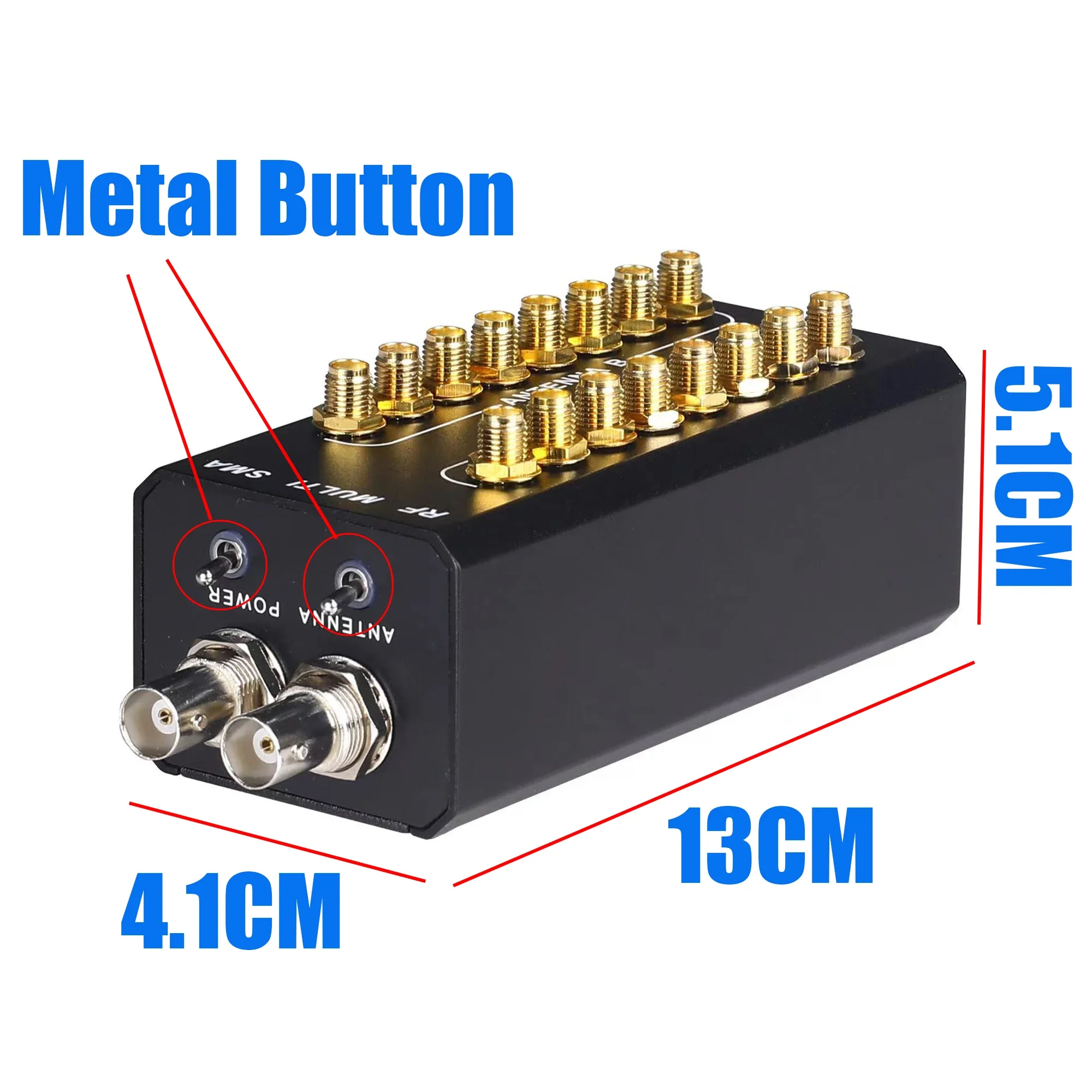 Leicozic 2x8 canais amplificador de sinal divisor pcs8 + lfa antena ativa distribuidor rf para bodypack portátil sem fio microfone