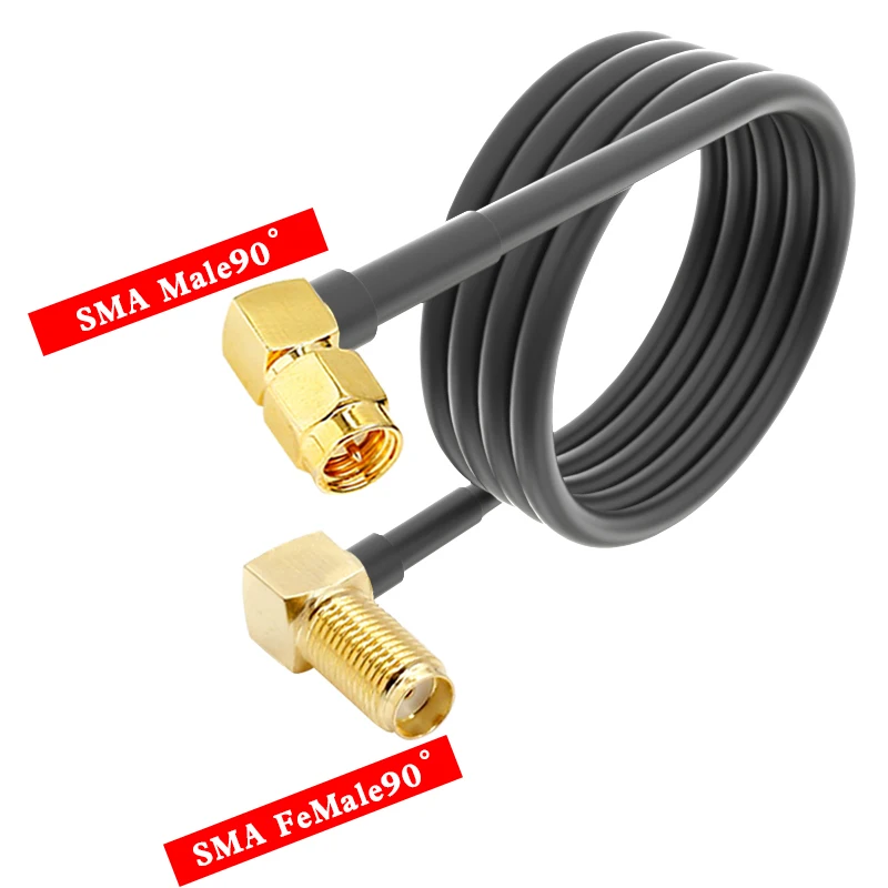 Imagem -05 - Extension-cabo Axial Rmacho para Antenna Macho R50 oh Conector de Antena Wifi Adaptador Pig 1m 2m 5m 10m 20m