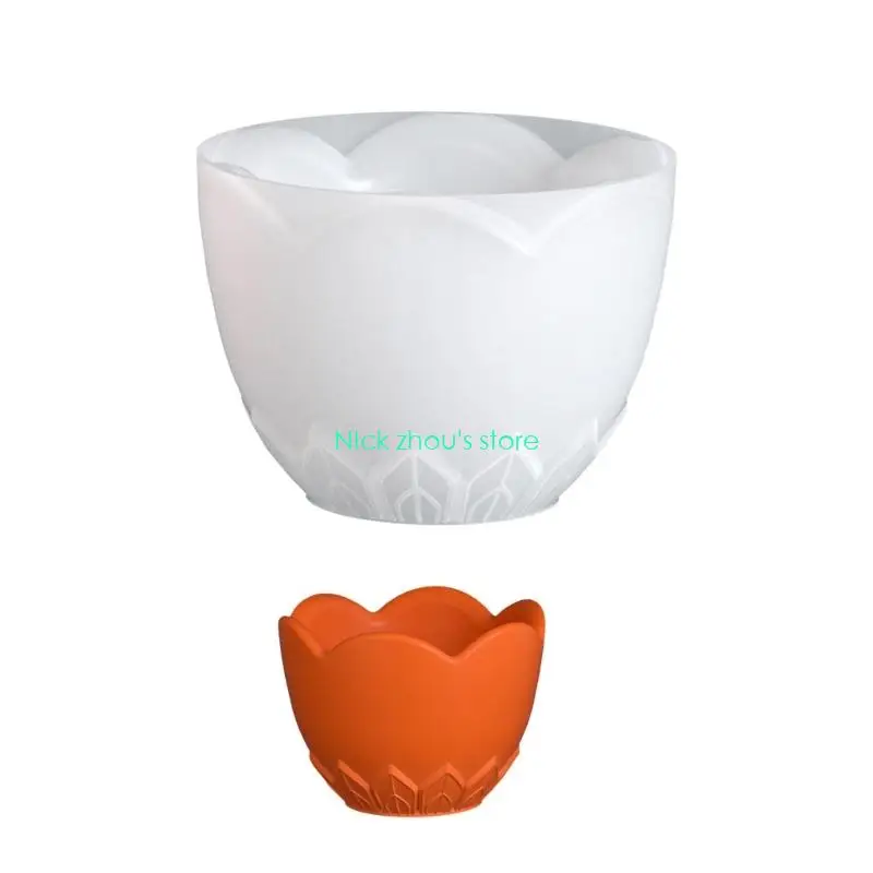 E15E قوالب صندوق مجوهرات من الراتينج على شكل ورقة شجر مناسبة للحرف اليدوية وصنع الهدايا #4