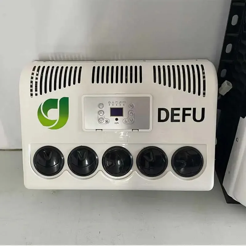 سبليت نوع التيار المتناوب الكهربائي 12 فولت 24 فولت أنظمة تكييف الهواء شاحنة مكيف الهواء لشاحنة سيارة فان #4