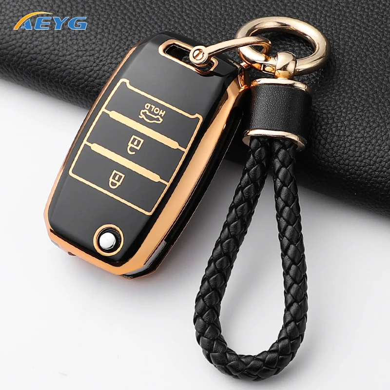 New Soft TPU Car Key Case Cover Shell For KIA RIO 3 K2 K3 K4 K5 Sportege Picanto Optima Soul Ceed Sorento Forte Stinger Cerato