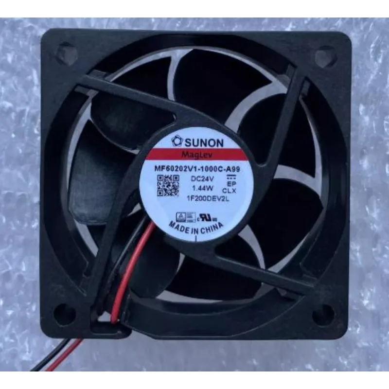 For SUNON MF60202V1-1000C-A99 24V 1.44W Cooling Fan 6cm 6020 60 * 60 * 20MM