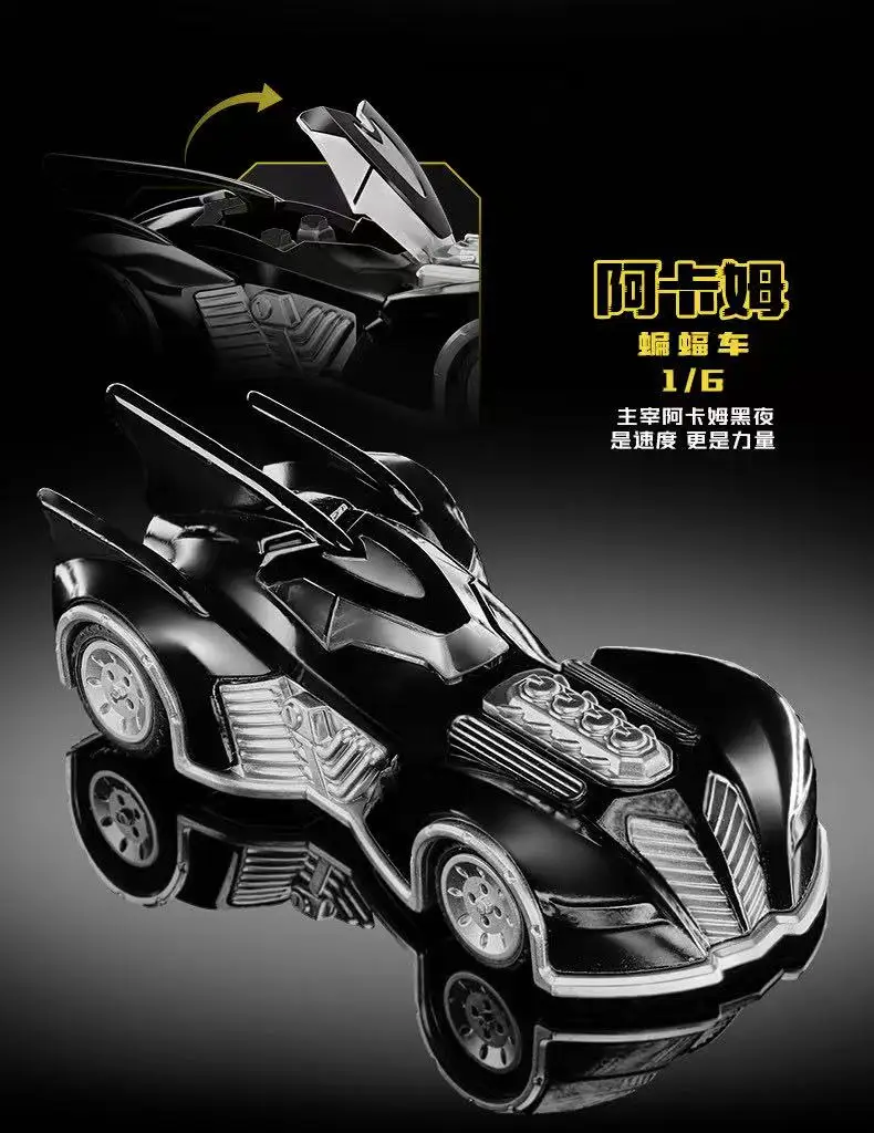 Neue BLOKEES Batmobile Blind Box DCBatman E02 The Dark Knight 1:64 Maßstab Auto DIY Montagemodell Spielzeug Film-Thema Sammlerstück Geschenk – Detail 28