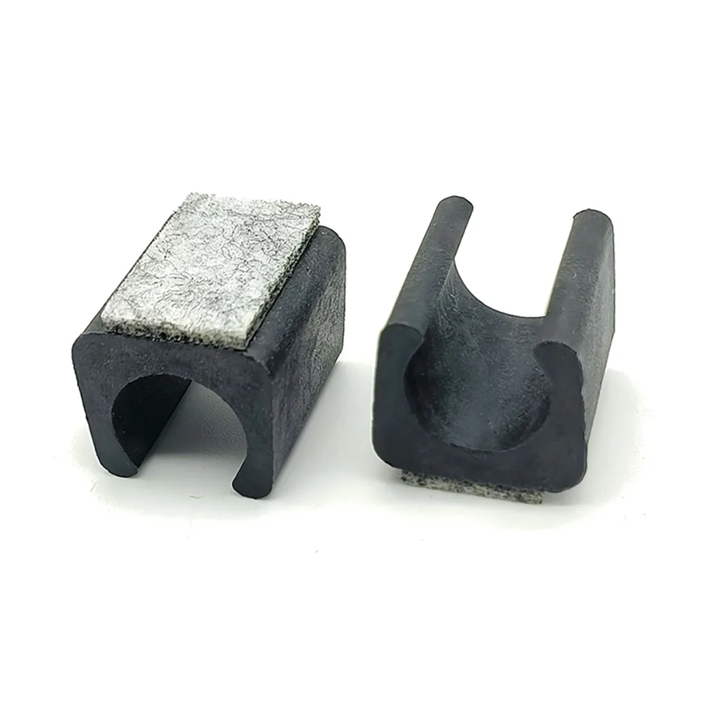Felt Plastics Furniture Foot Pads Table Leg Covers Chair Pads Anti Slip U-Shaped Pipe Clamps Floor Protection Covers Pipe Caps image 3