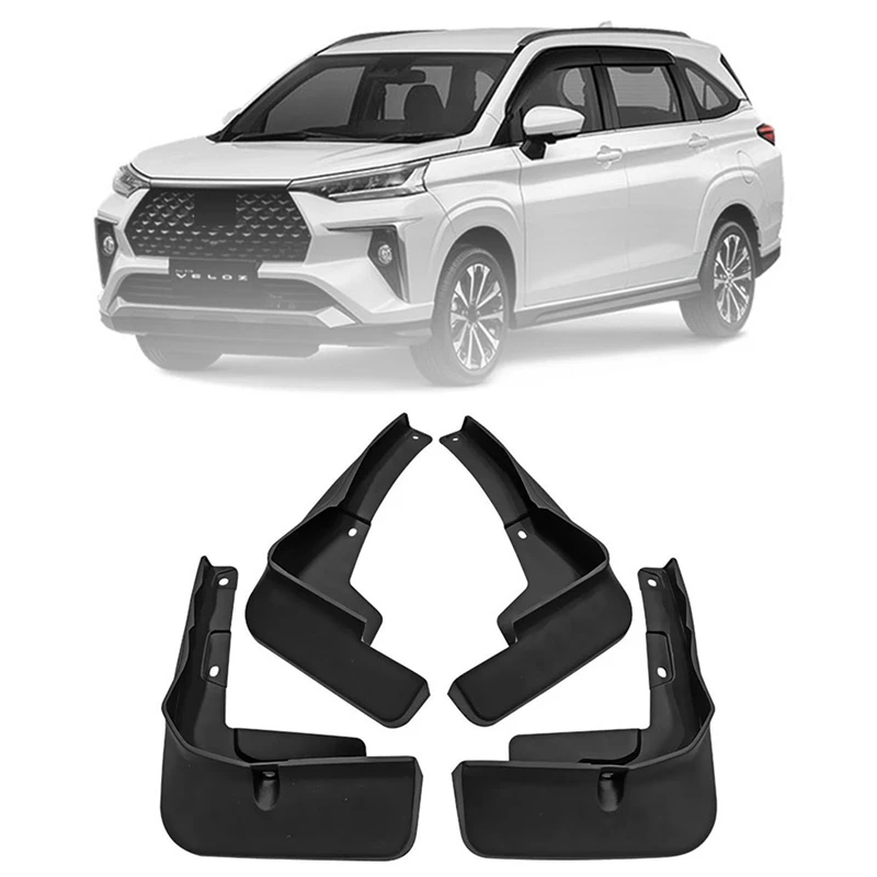 20X Car Mudflaps For Toyota Veloz 2021-2022 Mudguard Fender Mud Flap Guard Splash Mudguards Car Accessories