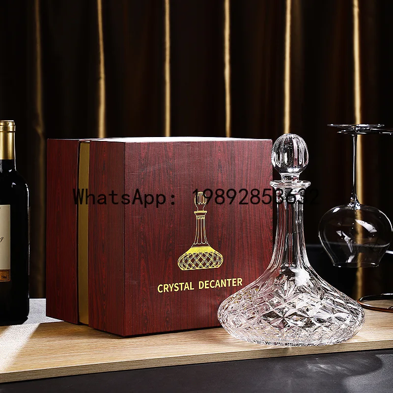 PYJ luxury wine bottle with lid sealed household decanter wine bottle gift set 5