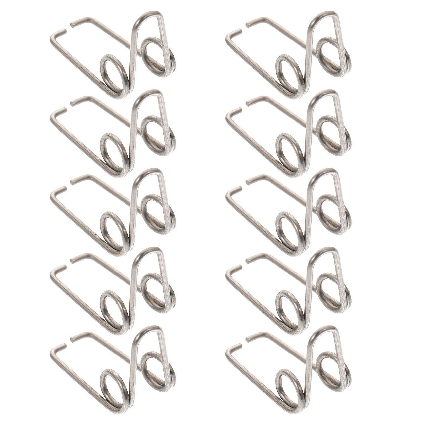 

10pcs Water Valve Spring for Trumpet Small Silver Durable Iron Material Easy Replace Suitable Most Trumpets Portable Drain