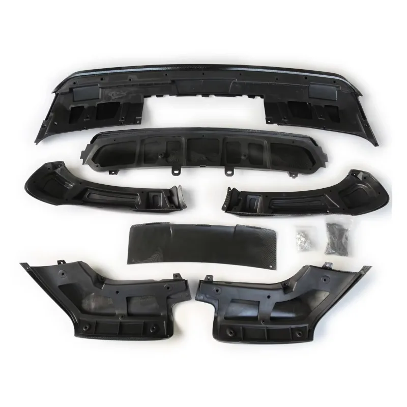 Zuimi High-end Best Quality Bodykit For E70 X5 2007-2010 Carbon Look Water Transfer Printing Front And Rear Bumper Aerodynam