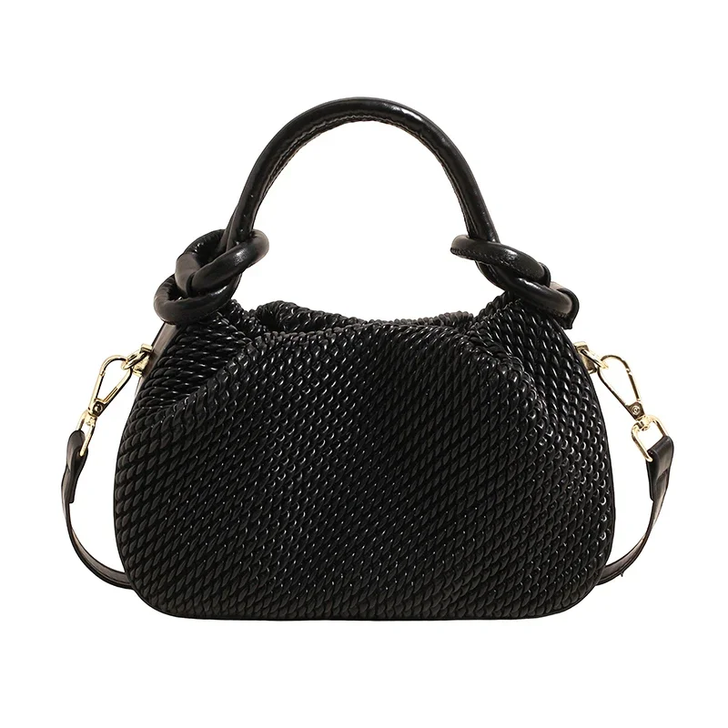 

Luxury Elegant Vintage Diaper Bag For Women Designer Leather Crossbody Handbag Minimalist Chic Letter Logo