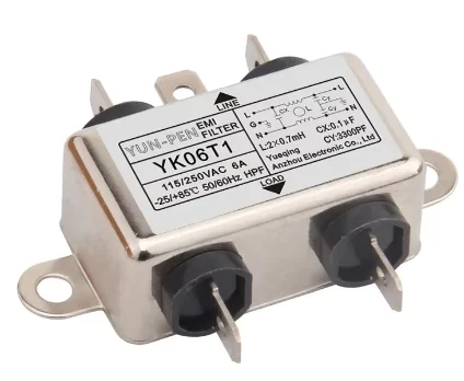 

1PCS/LOT YUNPEN EMI filter YK03T1 YK06T1 YK10T1 Power Filter