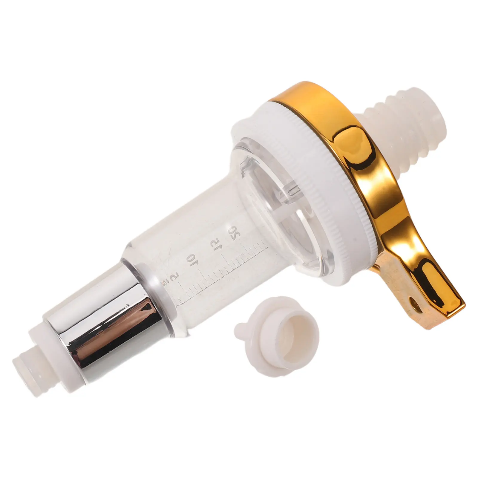 Perfume Dispenser Pump Head Plastic Scale Refillable Quantitative Perfume Pump Sample Filling Display Stand Accessory