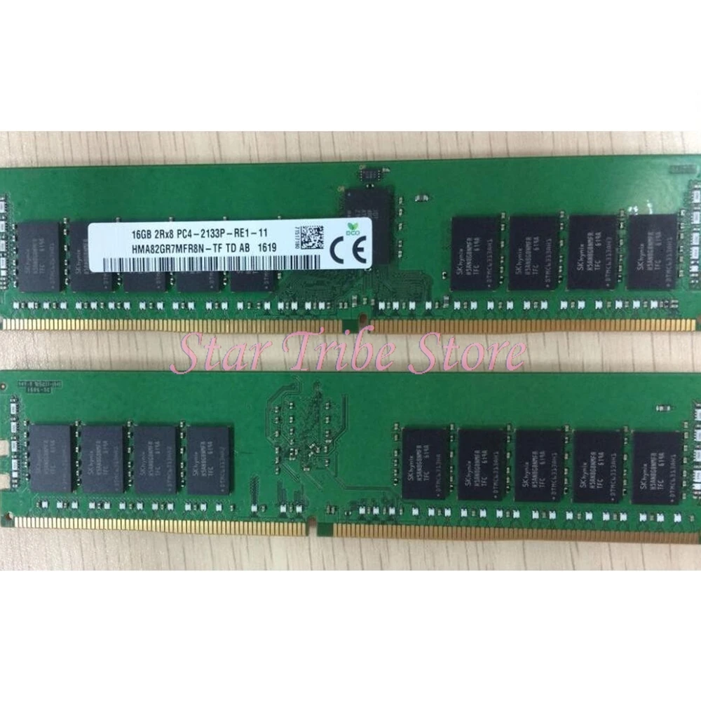 

1 Pcs RAM 16G 16GB For SK Hynix PC4-2133P DDR4 2RX8 2133 ECC REG Server Memory