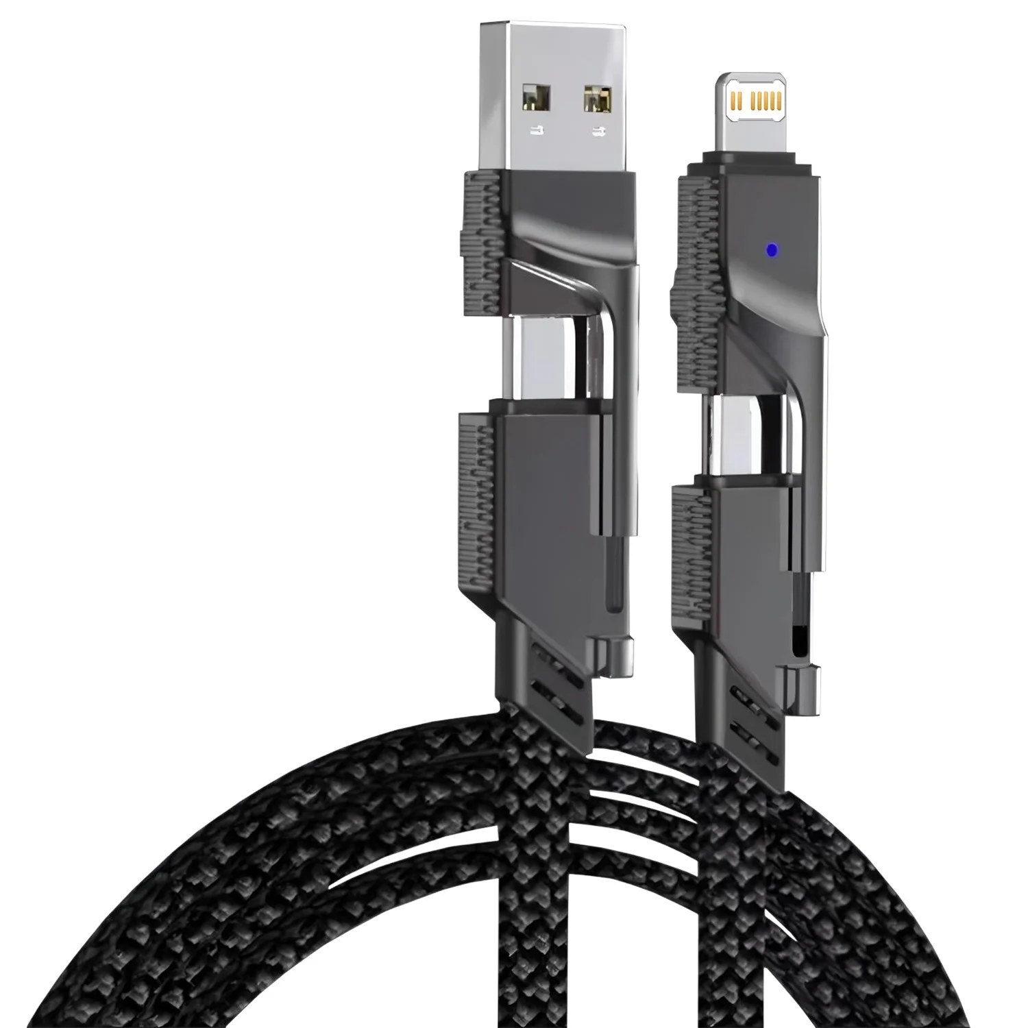 240W 4in1 Type C Charging Cable PD 65W Fast Charge PD to Type C Cable for Universal Charging Consumer Electronic Accessories