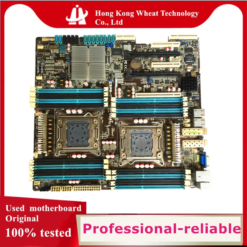 For Intel X79 Z9PE-D16-10G/DUAL motherboard Used original LGA 2011 LGA2011 DDR3 512GB USB2.0 USB3.0 SATA3 Server Mainboard