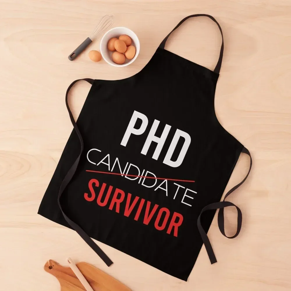 PhD candidate survivor Apron work ladies cooks clothes Chef jacket men Apron