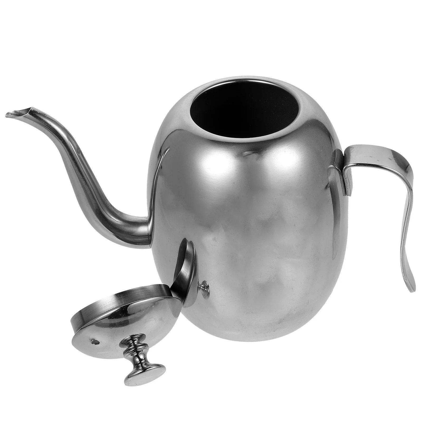 

1pc Pot Stainless Steel Thickened Handle Grease Container For Cooking Oil Bacon Fat Storage Kitchen Accessory Oil Dispenser