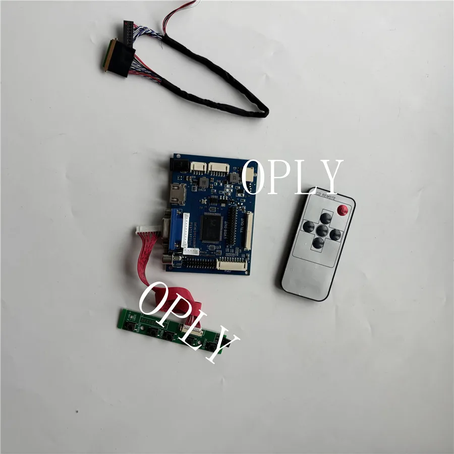 Controller board HDMI-Compatible Kit for B101AW01 V1 B101AW01 V2 B101AW01 V0 WLED VGA 2AV 40Pin LCD Panel LVDS 1024×576 Display