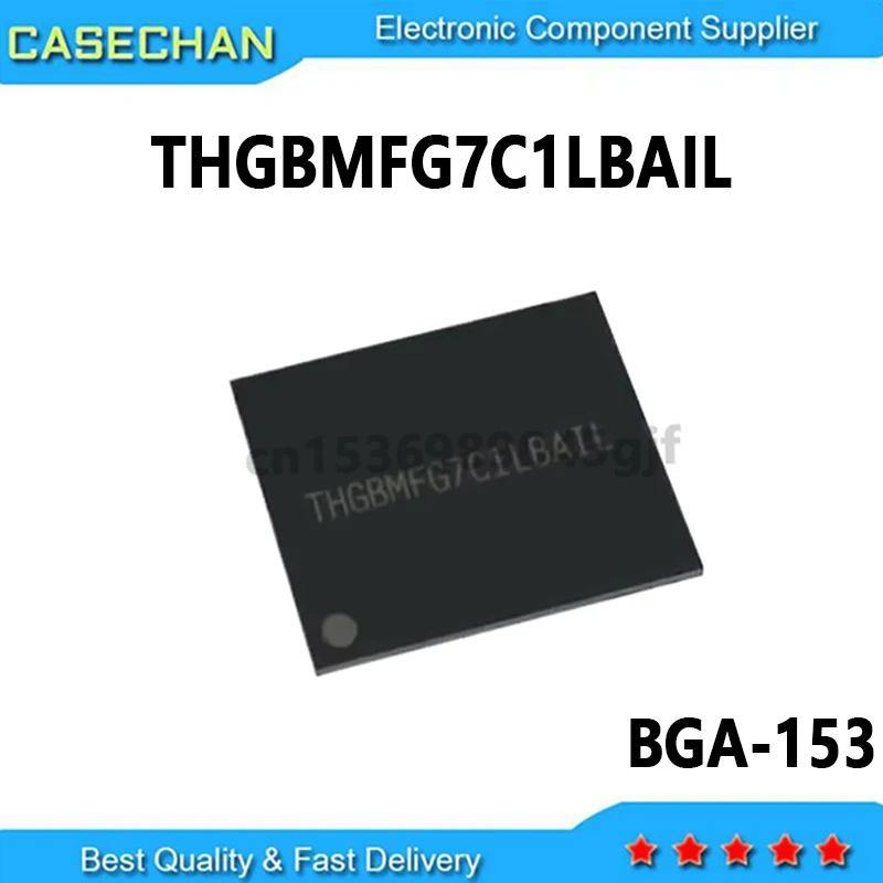 1pcs THGBMFG7C1LBAIL THGBMFG7C1LBA1L 16GB EMMC IC BGA-153