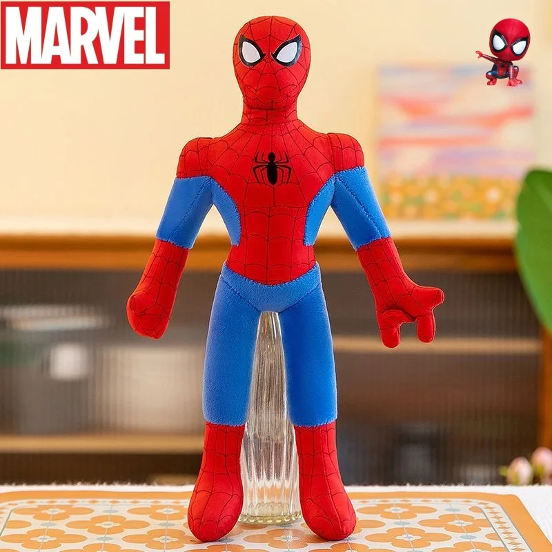 

Милая мультяшная кукла-паук Marvel, плюшевая игрушка, детская подушка с мягкими животными, подарок на день рождения для парня или подруги