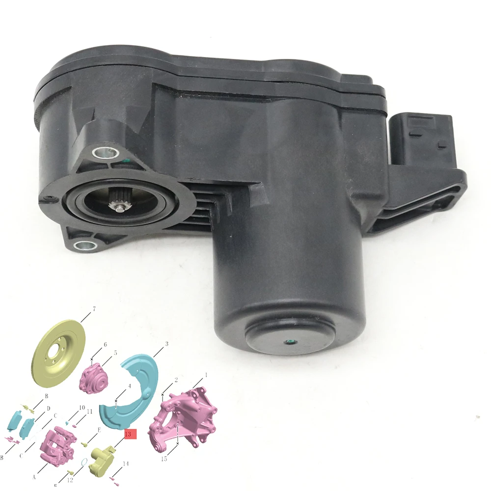 

Power Electric Rear Parking Brake Caliper Handbrake Servo Actuator Motor 4050077700 For Geely Tugella FY11 Monjaro KX11