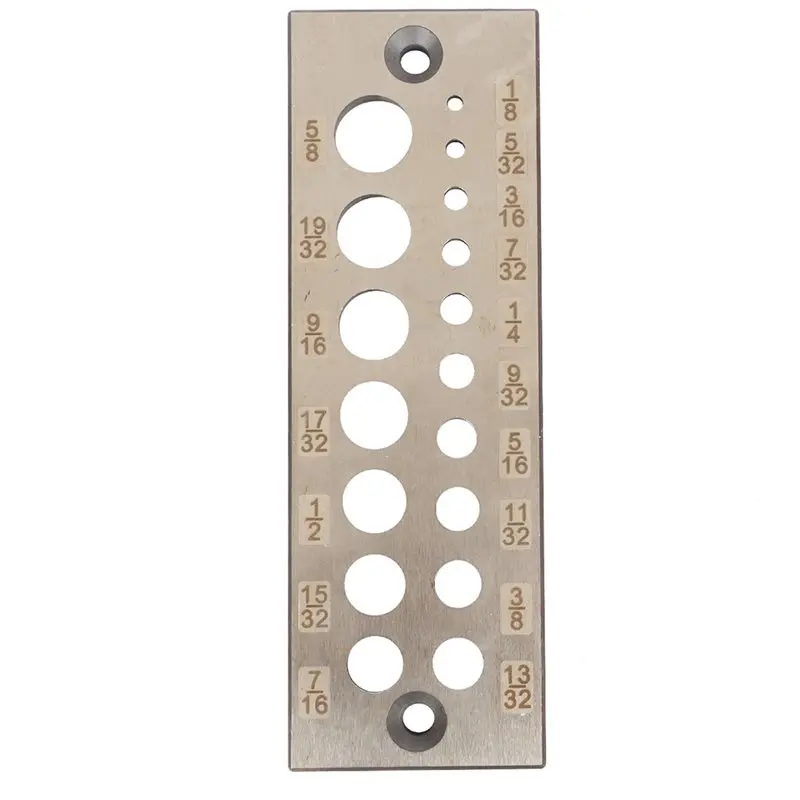 

Инструмент для изготовления дюбелей LLCS-Dowel Maker Tool Premium: 17-отверстная дюбельная пластина для создания тонких дюбелей и шкантов.