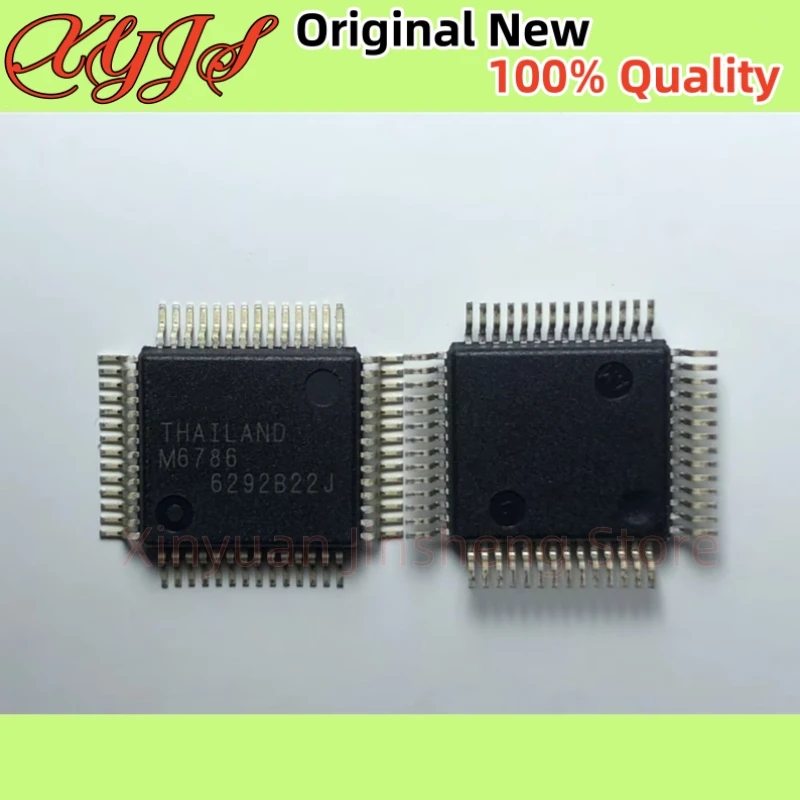 2PCS/LOT MSM6786G3-2K M6786 QFP-56 MSM6786G3 MSM6786 Segmented DRIVER Chip Original New 100% quality