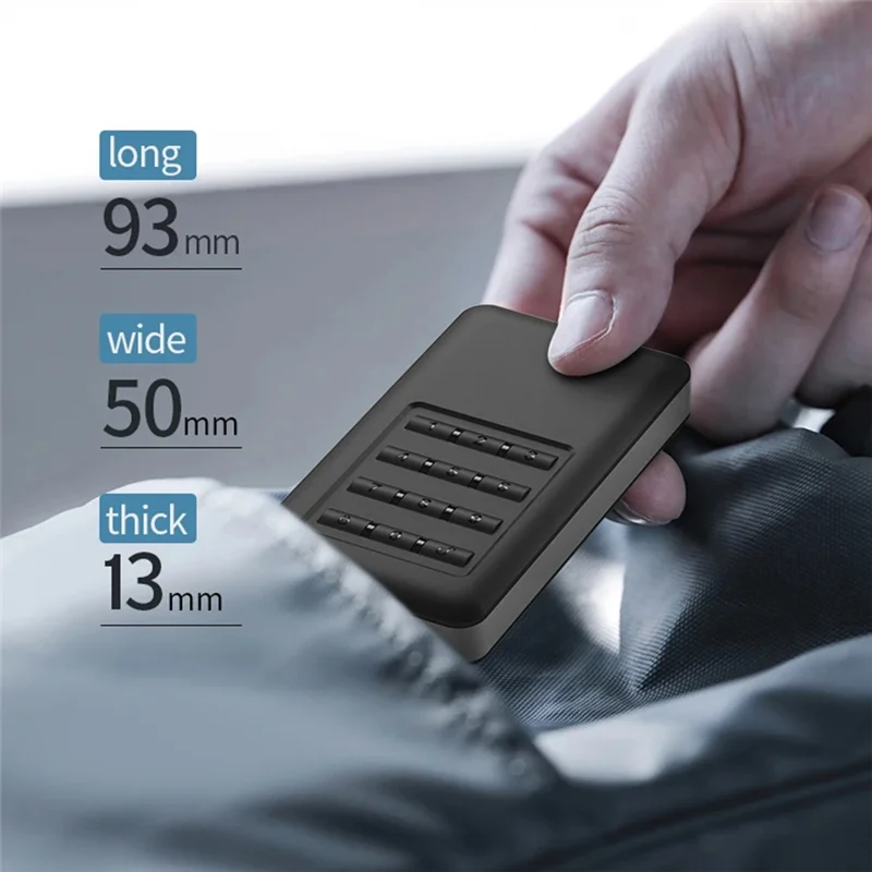 M.2 MSATA Аппаратное шифрование Коробка жесткого диска USB3.0 Инструмент шифрования полного диска Коробка жесткого диска 2,5 дюйма Sata